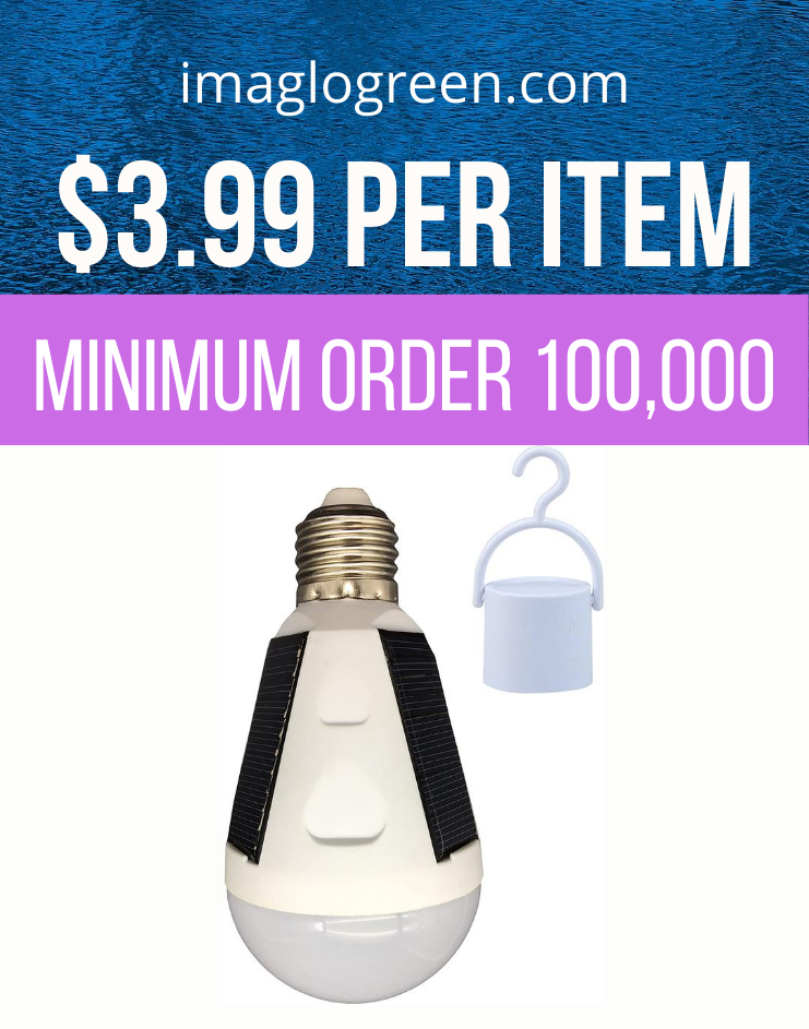 100,000 IMAGLO 7W SOLAR LED