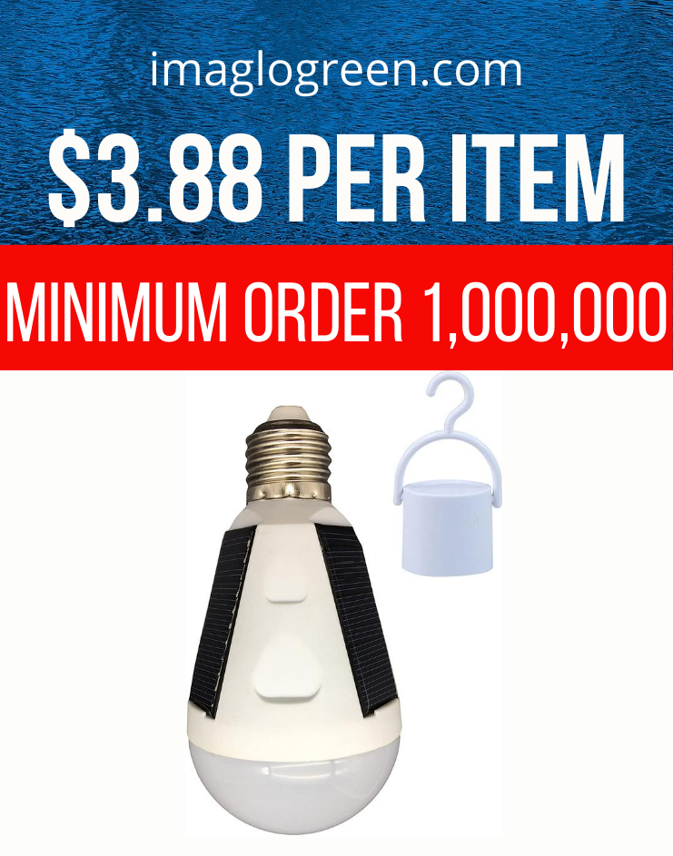 1,000,000 IMAGLO 7W SOLAR LED