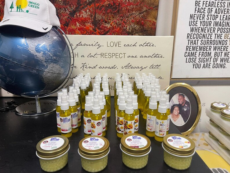 Golden Liquid - IMAGLO Oil - 100% All Natural Body Oil