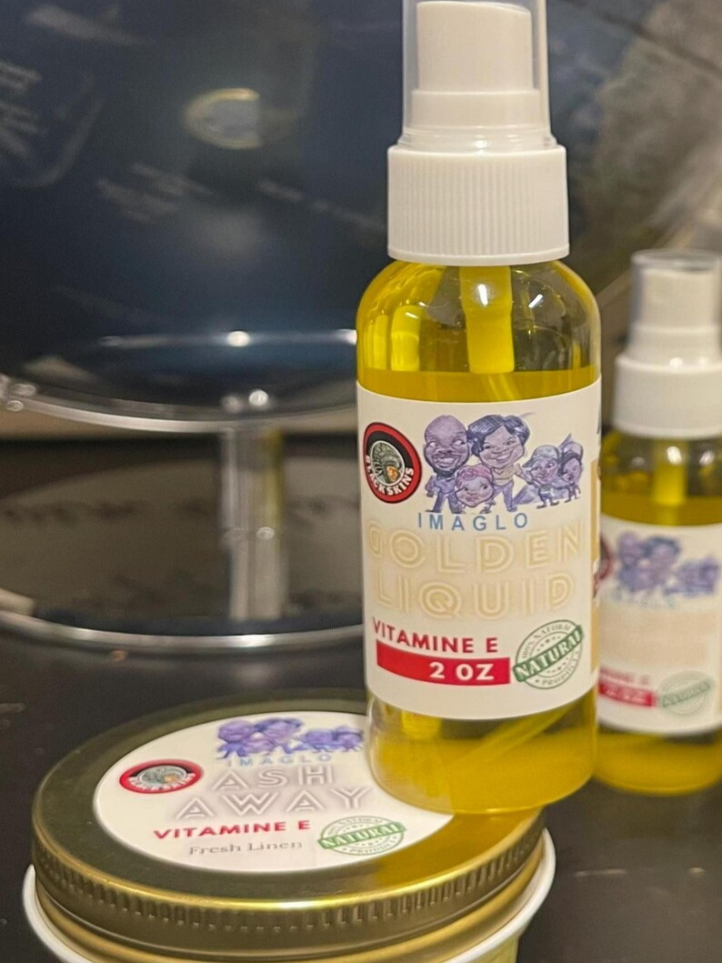 Golden Liquid - IMAGLO Oil - 100% All Natural Body Oil